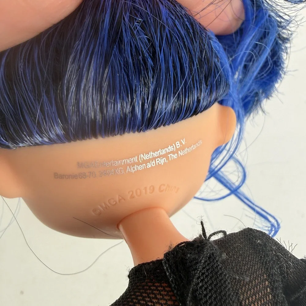 L.O.L. Surprise! OMG Moonlight B.B. Fashion Doll Blue Hair Lace Dress MGA 2019